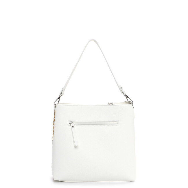 Emily & Noah 'Jella ' Hand/Schoudertas - Wit