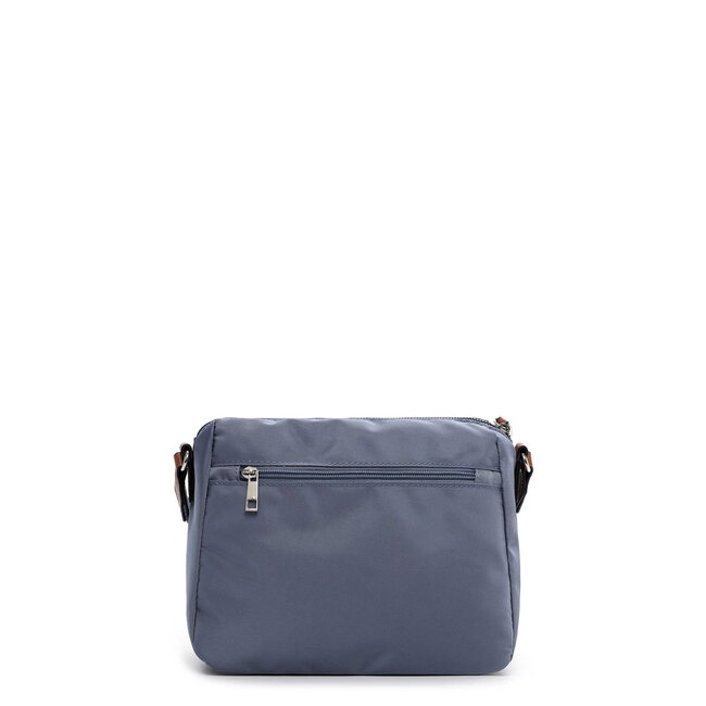 Emily & Noah 'Esther' Crossbody Bag Medium - Kristal Blauw