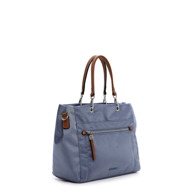 Emily & Noah 'Esther' Handtas/Schoudertas - Kristal Blauw