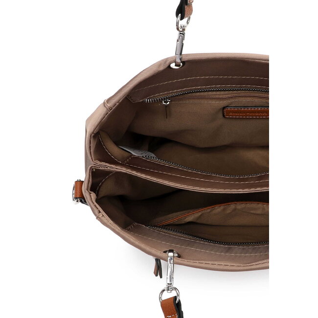 Emily & Noah 'Esther' Handtas/Schoudertas - Taupe