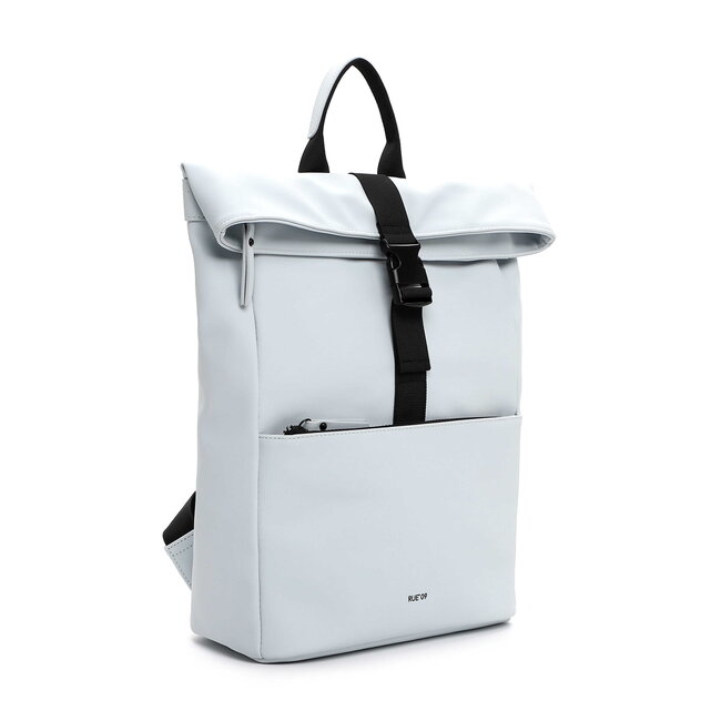 Emily & Noah 'Pessac Rue 09' Rolltop Rugzak - Licht Blauw