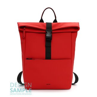 Emily & Noah 'Pessac Rue 09' Rolltop Rugzak - Rood