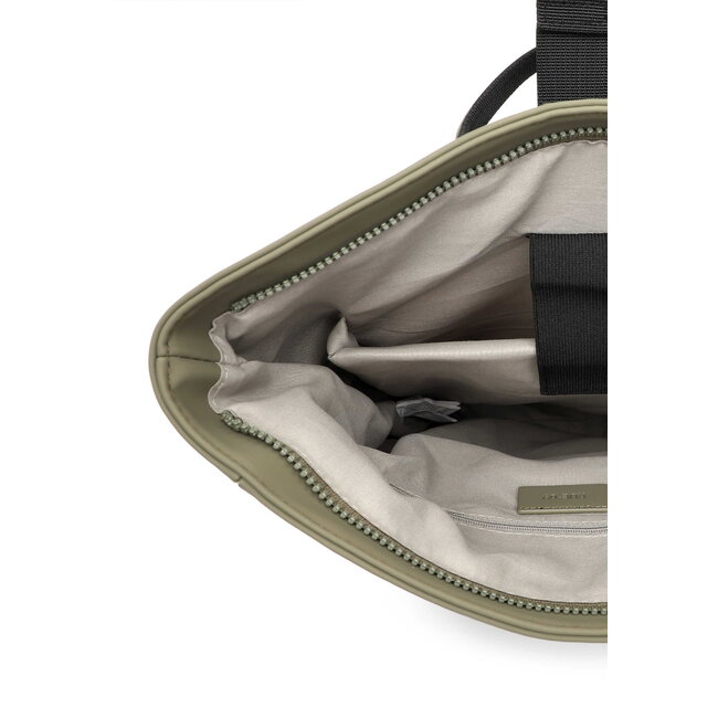 Emily & Noah 'Pessac Rue 09' Rolltop Rugzak - Kaki