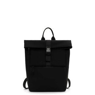 Emily & Noah 'Pessac Rue 09' Rolltop Rugzak - Zwart