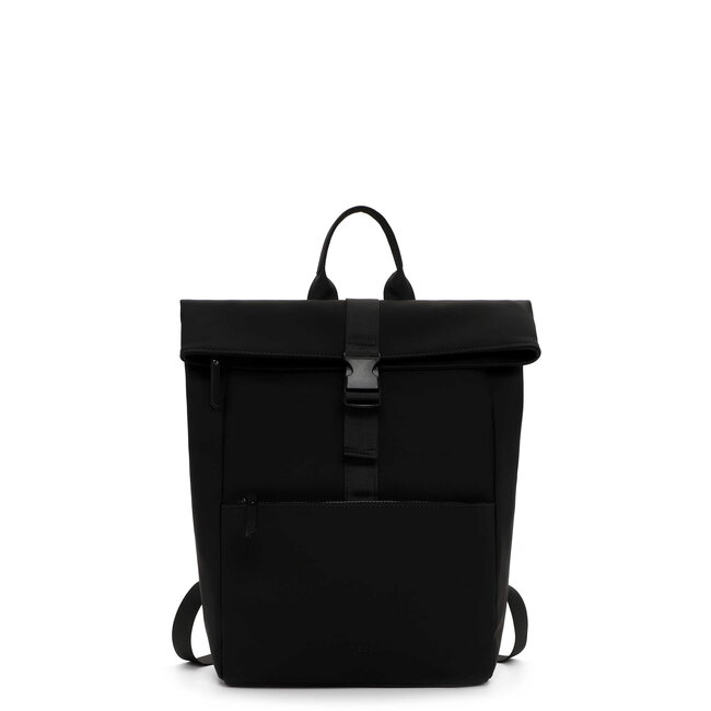 Emily & Noah 'Pessac Rue 09' Rolltop Rugzak - Zwart