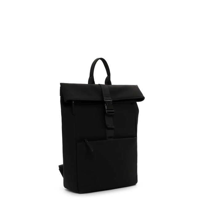 Emily & Noah 'Pessac Rue 09' Rolltop Rugzak - Zwart