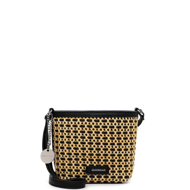 Emily & Noah 'Jella ' Crossbody/Schoudertas - Zwart