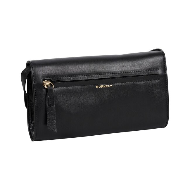 Burkely  'Demi' Crossbody/Clutch - Zwart