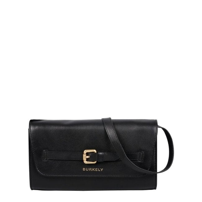 Burkely 'Demi' Crossbody/Clutch - Zwart