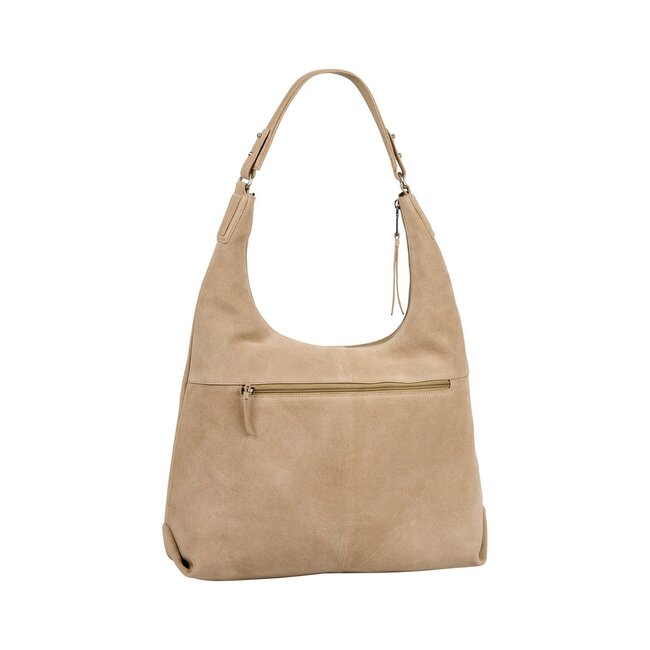 Burkely  'Vienna' Schoudertas Hobo - Nude