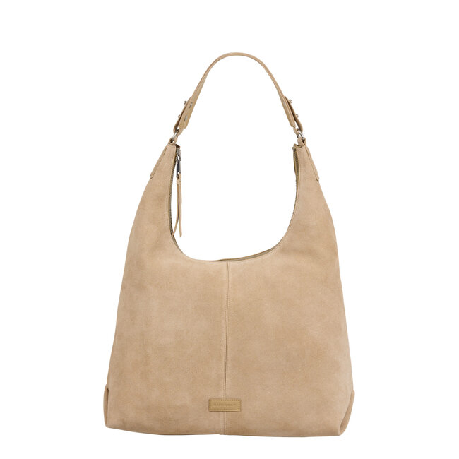 Burkely  'Vienna' Schoudertas Hobo - Nude