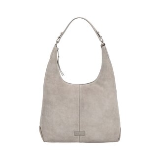 Burkely 'Vienna' Schoudertas Hobo - Grijs