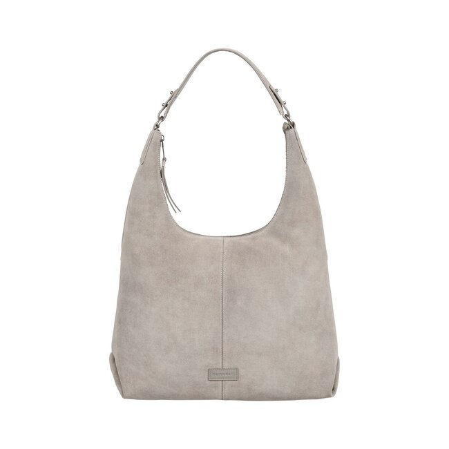 Burkely 'Vienna' Schoudertas Hobo - Grijs