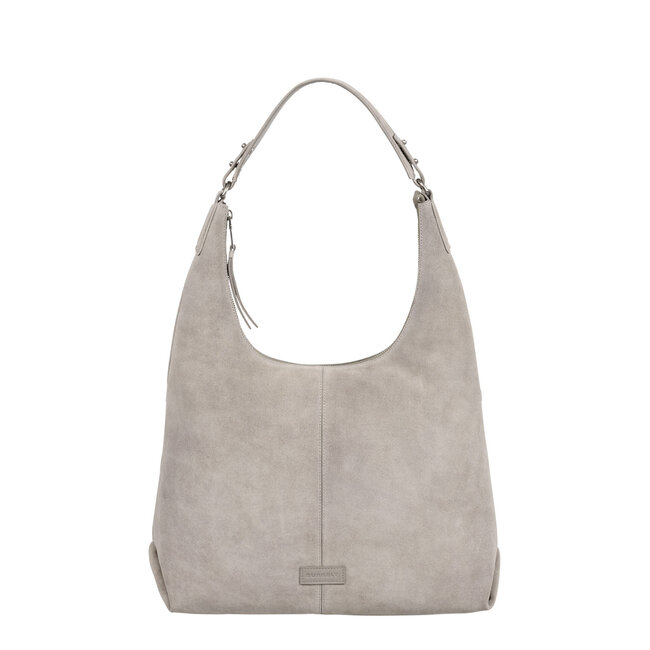 Burkely  'Vienna' Schoudertas Hobo - Grijs