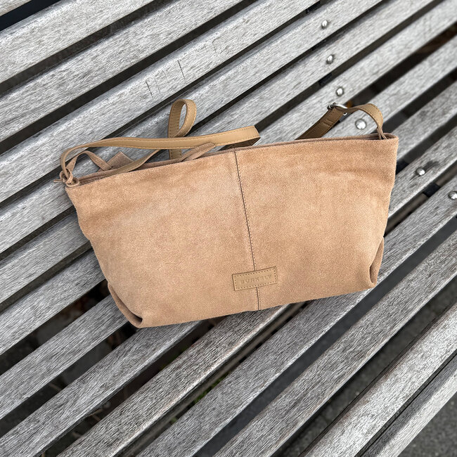 Burkely  'Vienna' Crossbody/Schoudertas - Nude