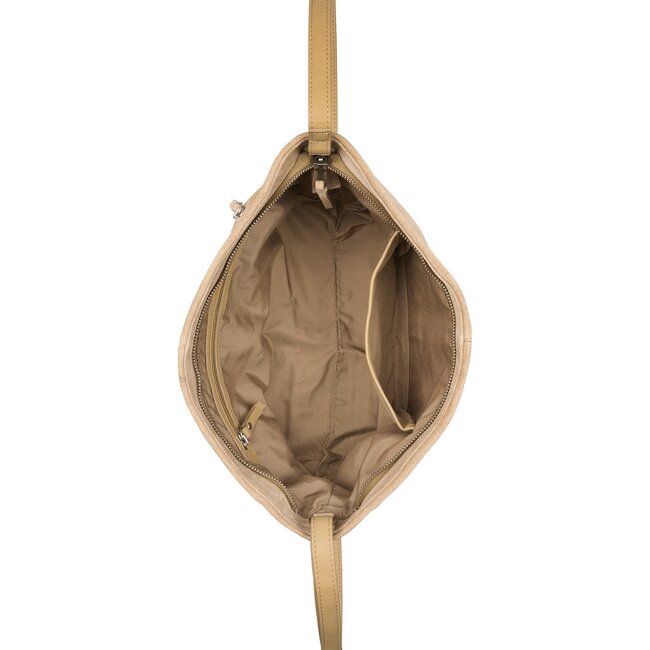 Burkely  'Vienna' Crossbody/Schoudertas - Nude