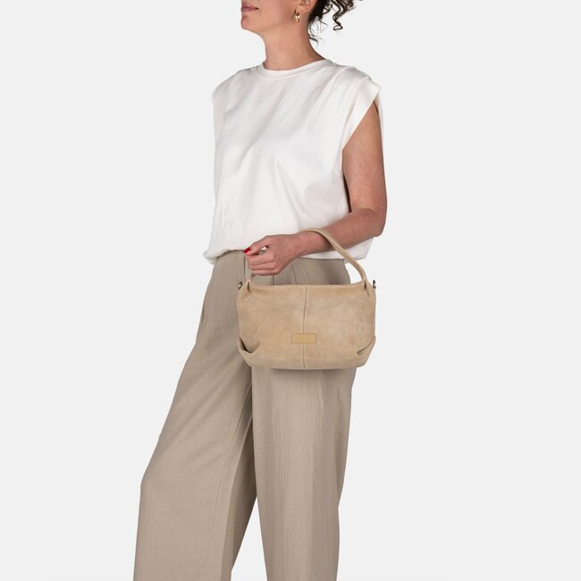 Burkely  'Vienna' Handtas/Schoudertas - Nude