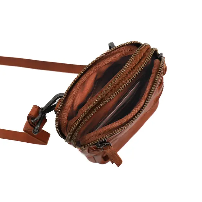 Bear Design  'Toni' Cognac - CL 44338 Cow Lavato Collectie