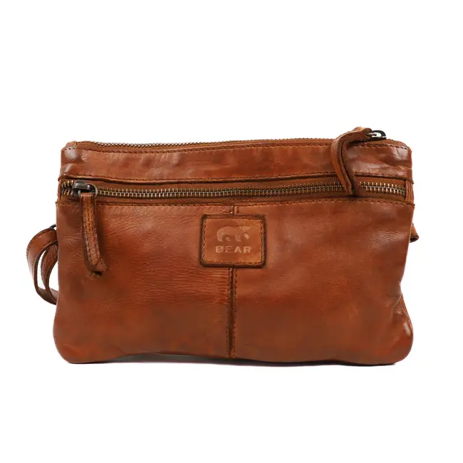 Bear Design  'Linda'  Cognac - CL44363, Cow Lavato Collectie