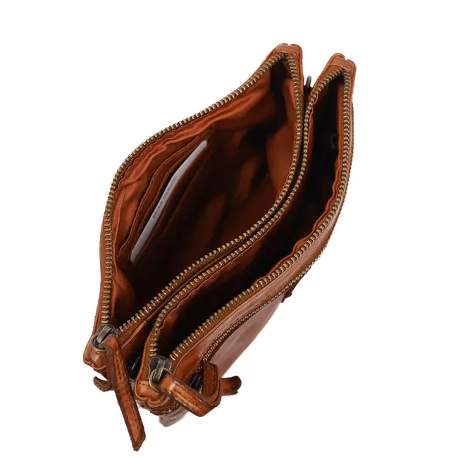 Bear Design  'Linda'  Cognac - CL44363, Cow Lavato Collectie