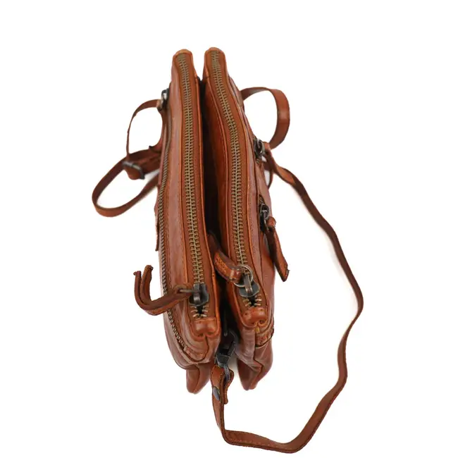 Bear Design  'Linda'  Cognac - CL44363, Cow Lavato Collectie