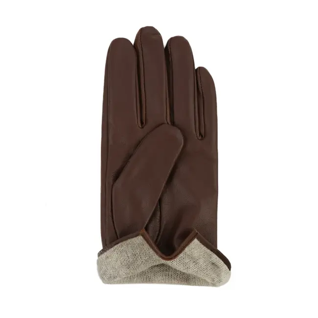 Bear Design Leren heren handschoenen 'Arthur' Cognac - Maat M