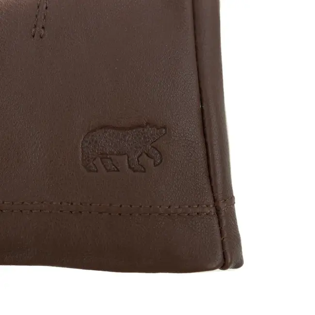Bear Design Leren heren handschoenen 'Arthur' Cognac - Maat M