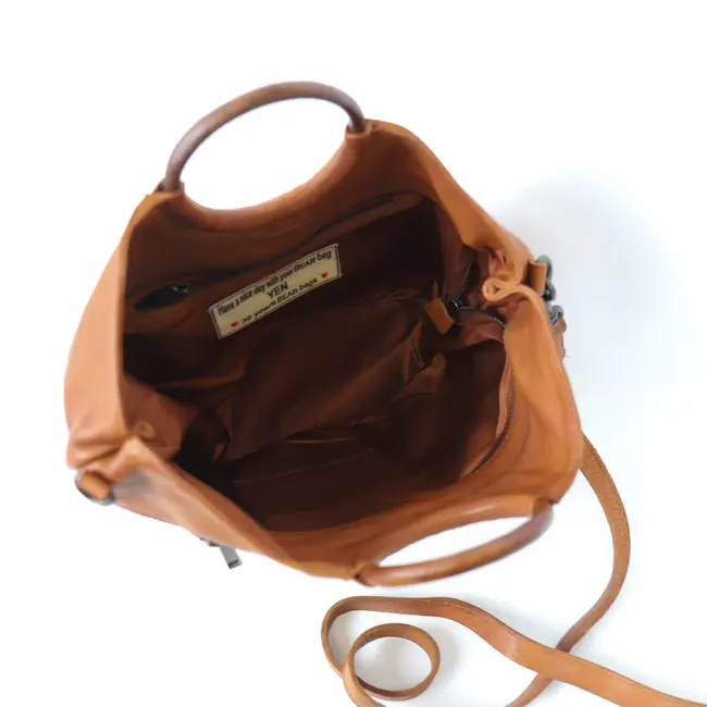 Bear Design 'Yen' Cognac - CP2754  Callisto-Pelle Collectie