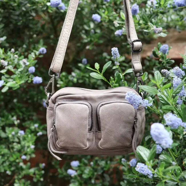 Bear Design 'Amber' Klein schoudertasje met voorvakjes Geel -  MJ2035