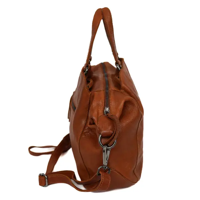 Bear Design 'Jinte' Hand-/schoudertas Cognac -  MJ2038