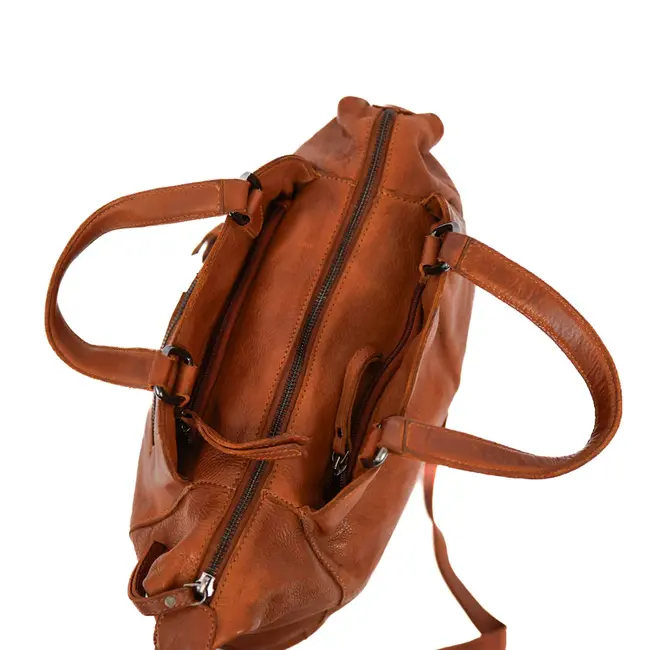 Bear Design 'Jinte' Hand-/schoudertas Cognac -  MJ2038