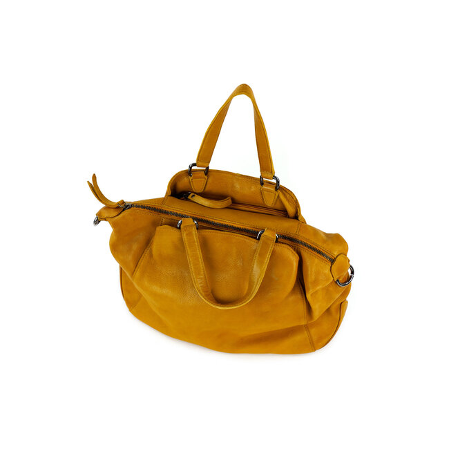 Bear Design 'Jinte' Hand-/schoudertas Geel -  MJ2038
