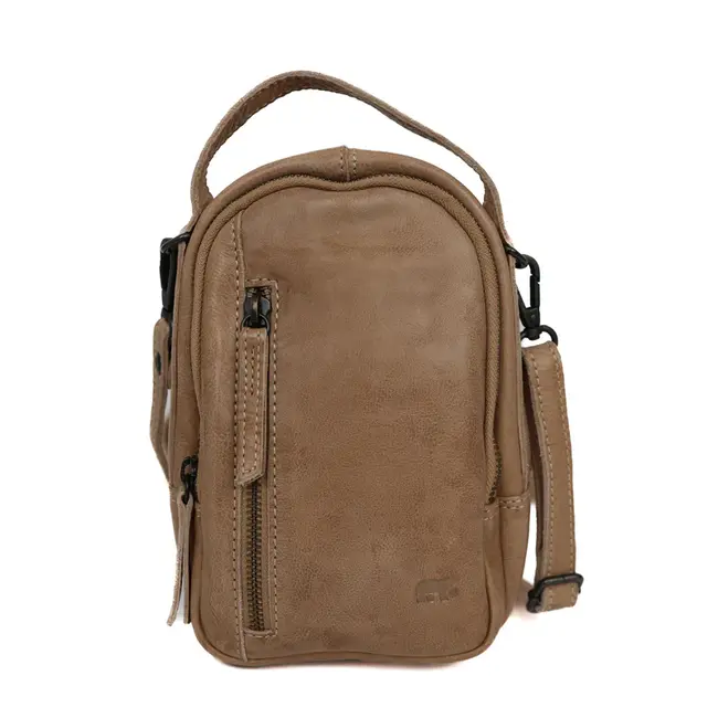 Bear Design  'Bodhi' Klein schoudertasje met ritsen Baltic Beige - CL 45353