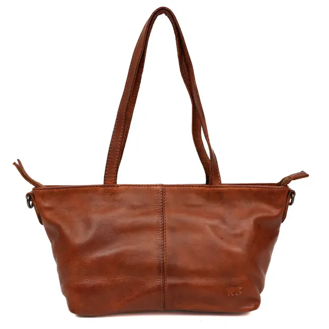 Bear Design  'Lola' Klein hand-/schoudertasje  Cognac - CL45062