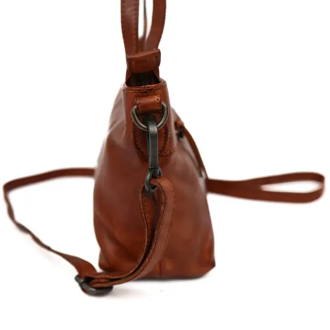 Bear Design  'Lola' Klein hand-/schoudertasje  Cognac - CL45062