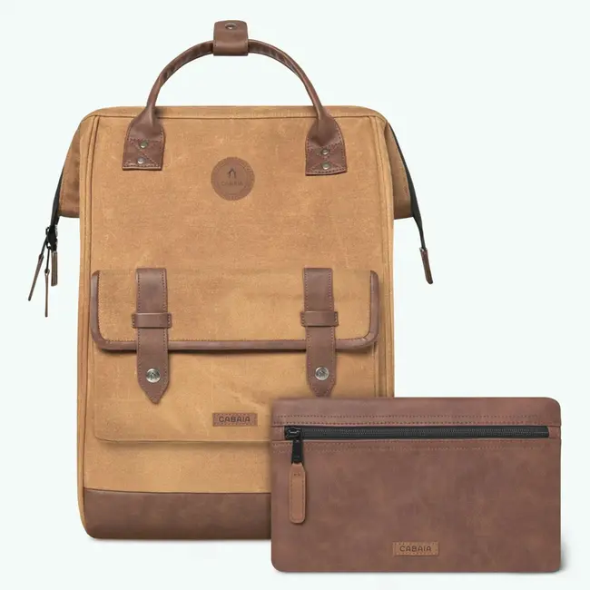 Cabaïa  Adventurer Large Waxed Cotton - Colombo