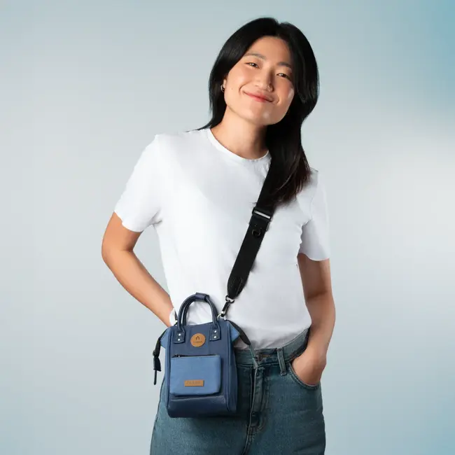 Cabaïa  Adventurer Nano Bag 'Denim' - San Giljan