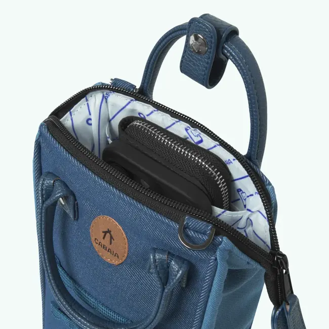 Cabaïa  Adventurer Nano Bag 'Denim' - San Giljan