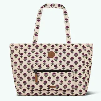 Cabaïa  Maxi Tote Bag 'Quilted Twill' - Aruba