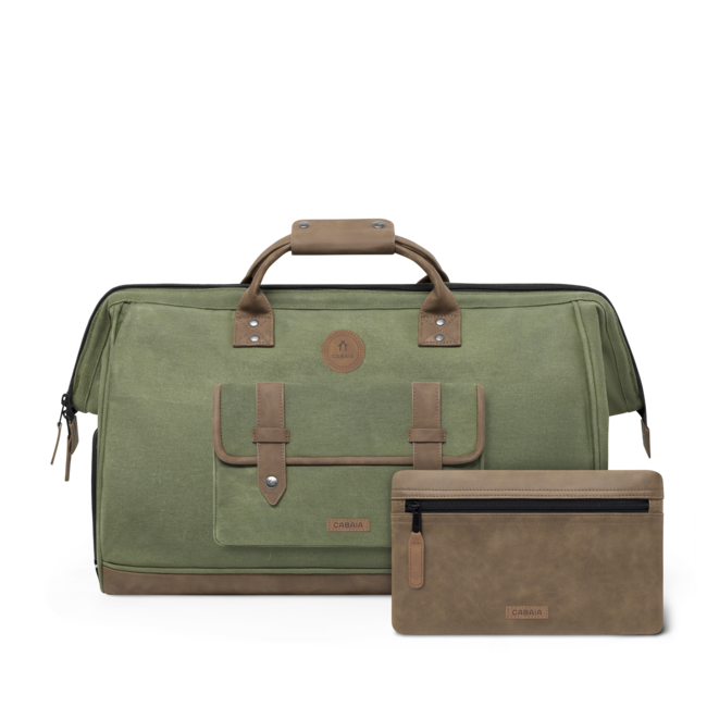 Cabaïa  Duffel Bag Adventurer Waxed Cotton - Nicosia