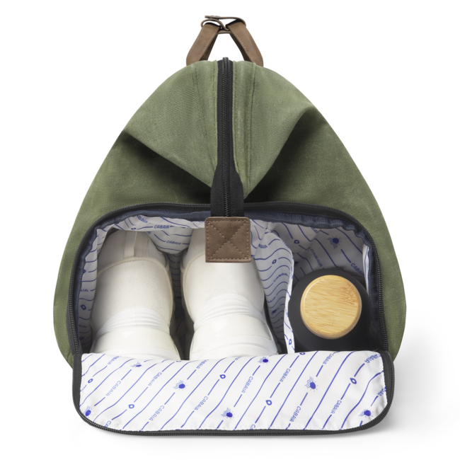 Cabaïa  Duffel Bag Adventurer Waxed Cotton - Nicosia