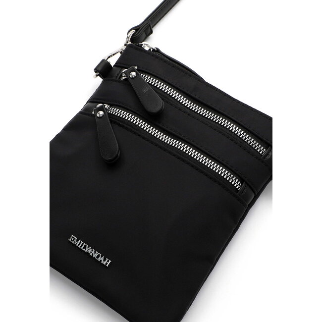 Emily & Noah 'Jill' Crossbody/Schoudertas Small - Zwart