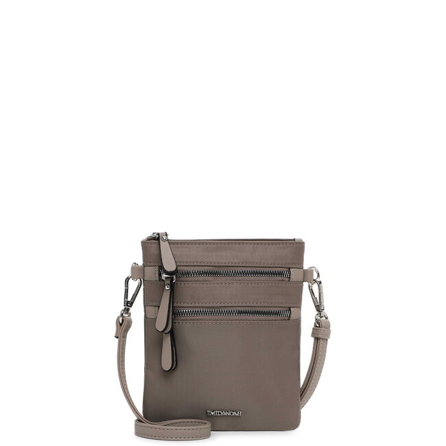 Emily & Noah 'Jill' Crossbody/Schoudertas Small - Taupe