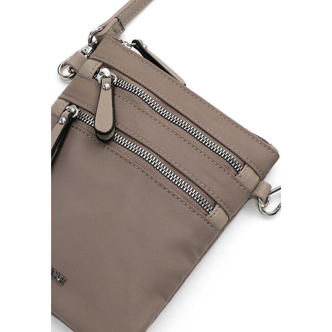 Emily & Noah 'Jill' Crossbody/Schoudertas Small - Taupe