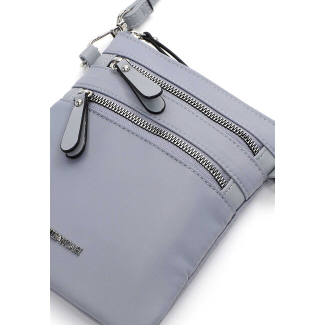 Emily & Noah 'Jill' Crossbody/Schoudertas Small - Kristal Blauw