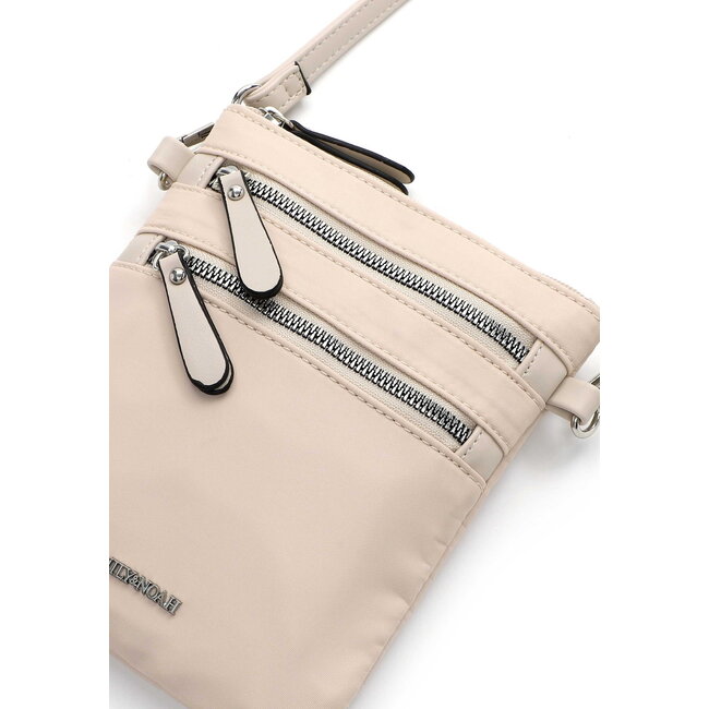 Emily & Noah 'Jill' Crossbody/Schoudertas Small - Beige