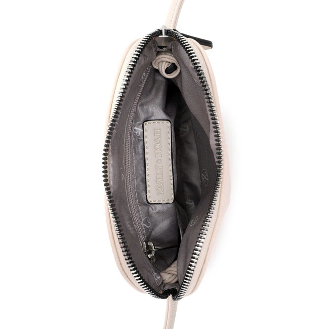 Emily & Noah 'Jill' Crossbody/Schoudertas - Beige