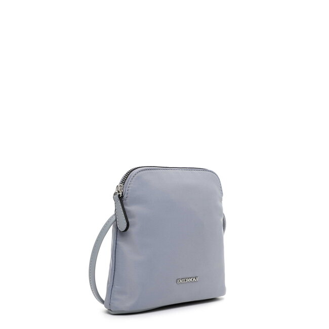 Emily & Noah 'Jill' Crossbody/Schoudertas -  Kristal Blauw
