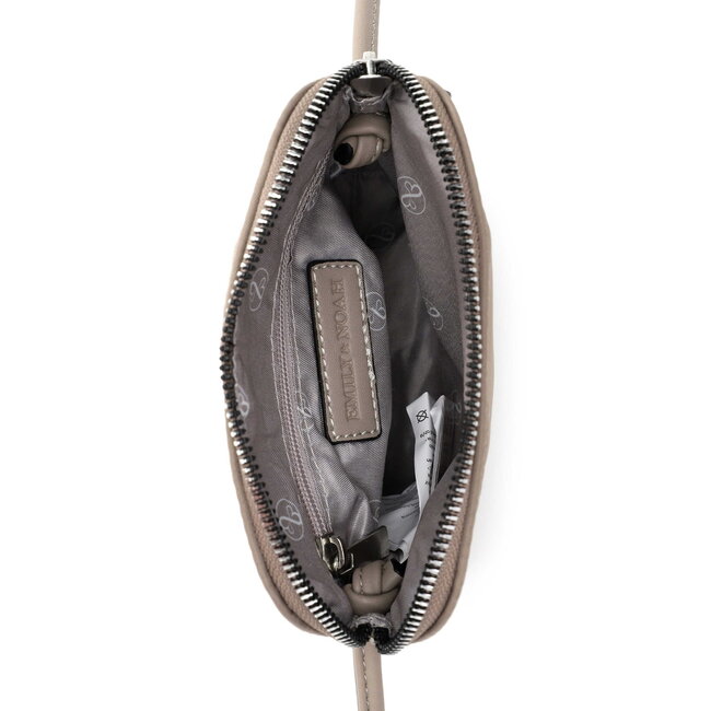 Emily & Noah 'Jill' Crossbody/Schoudertas - Taupe