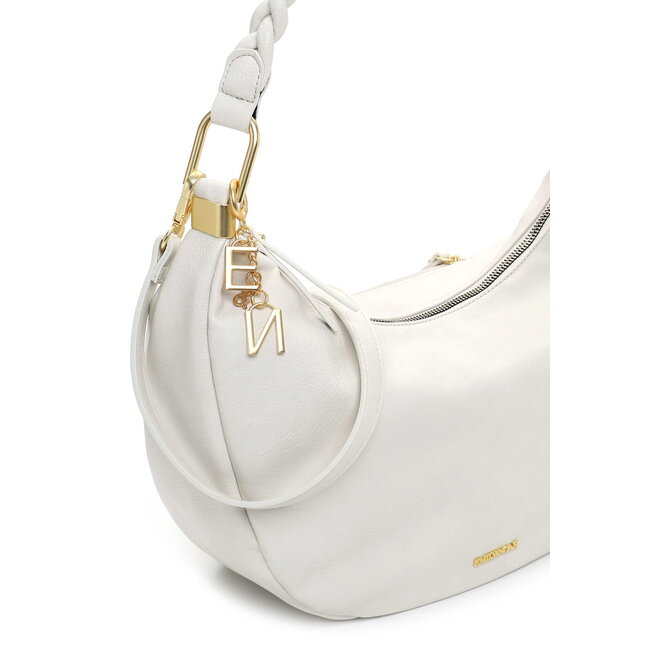 Emily & Noah 'Judith' Hand/Schoudertas - Ecru